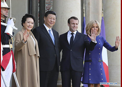 Xi Ends State Visit to France