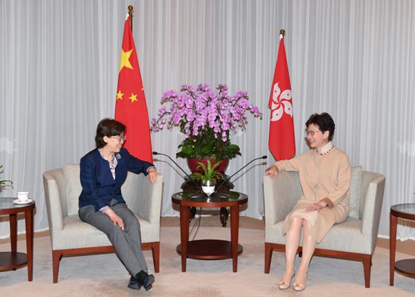 ACWF Vice President Huang Xiaowei Attends IWD Celebrations i