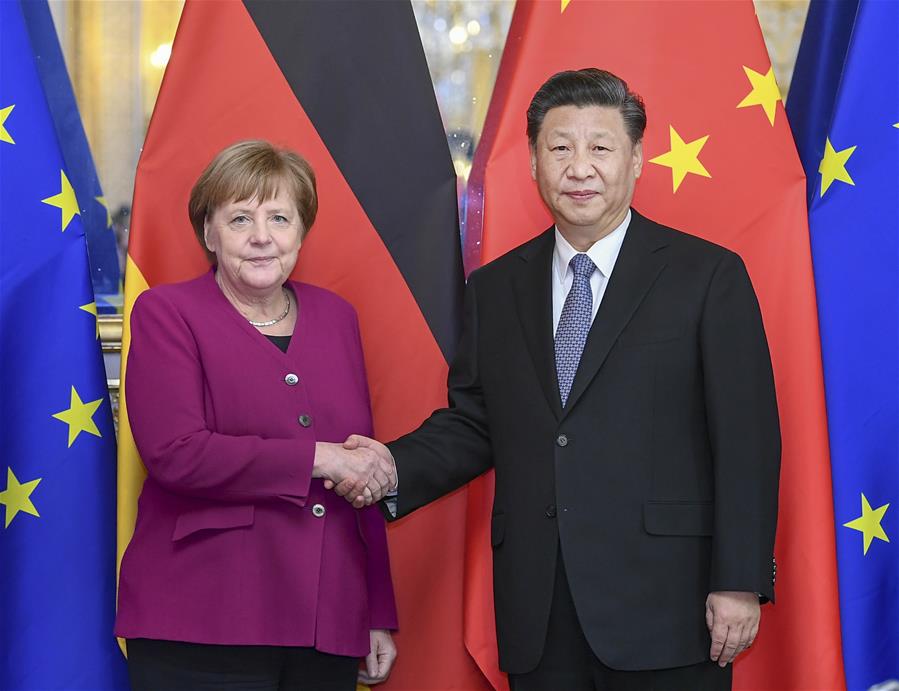 Xi Makes 3-point Proposal on China-Germany Ties in Meeting w